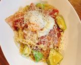 アボカド、バター、ペコリーノのパスタ作り方7写真