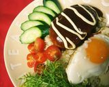 ワンランクアップのおしゃれ★ロコモコ丼★作り方6写真