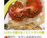 いろいろ使える！ミニトマトの蝶切り作り方49写真