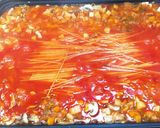 残りミネストローネでホットプレートパスタ作り方5写真