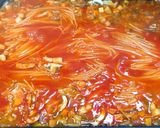 残りミネストローネでホットプレートパスタ作り方6写真