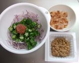 ねばねば大好き☆おいしぃ丼作り方2写真