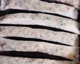 餃子のタネでアスパラチーズ春巻き作り方4写真