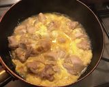 フライパンで簡単！ふわとろな親子丼作り方4写真