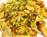 しょうゆ香るキャベツとちくわの炒め物作り方7写真