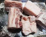 圧力鍋で時短！昆布茶でさっぱり豚の角煮♪作り方2写真