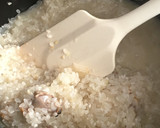 お鍋で炊く　バスク風アサリごはん作り方9写真