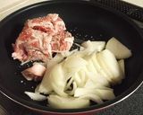 丸ごとピーマンと豚肉のケチャップ煮作り方3写真
