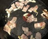 春菊大量消費！　春菊のパスタ作り方2写真