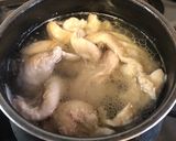 あまった鶏皮でカリカリ おつまみ作り方1写真