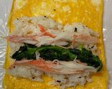 ☆一口♪卵巻きご飯☆作り方2写真