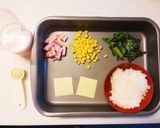 5分で簡単！マグdeリゾット♪朝食に。作り方1写真