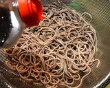 茹でた蕎麦が余ったら☆蕎麦寿司作り方1写真
