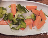 クック膳 やわらか蒸し鶏と蒸し野菜作り方4写真