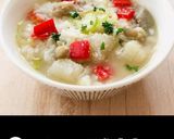 鶏軟骨入り野菜スープ作り方13写真