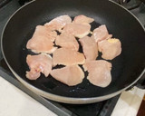 簡単&柔らか☆鶏むね肉のしょうが焼き作り方3写真