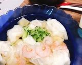 和だしと中華ダレで食べる冷やしワンタン作り方5写真