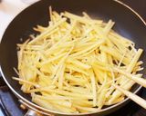 千切りポテトのハムチーズパンケーキ作り方3写真