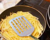 千切りポテトのハムチーズパンケーキ作り方7写真