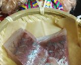 リカちゃん♡ツバスの韓国風キムチ和え*.作り方1写真