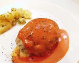 わたしのハンバーグ　オーロラチーズソース作り方4写真
