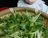 リカちゃん♡かいわれととろ昆布和え作り方1写真