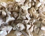 あまった鶏皮でカリカリ おつまみ作り方3写真
