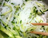 ✿簡単ヘルシー❀胡瓜としらたき✿昆布和え作り方1写真