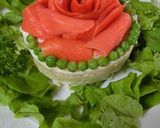 サーモンとチーズポテトのサラダ＊父の日作り方5写真