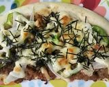 肉味噌のピザ☆アレンジ作り方4写真