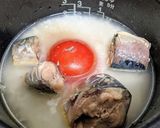 簡単 トマトとサバ缶の血液サラサラご飯作り方1写真