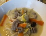 ☆我が家のホワイトソースうどん☆作り方7写真