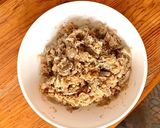 ごぼうとナッツのシフォンケーキ きな粉味作り方7写真