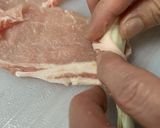 島らっきょう肉巻き作り方2写真