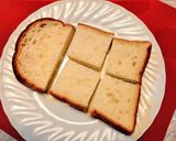 食パン4つに切って盛るだけ（5枚切りも）作り方3写真