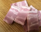 新玉ねぎとベーコンのバター焼き作り方2写真