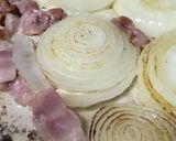 新玉ねぎとベーコンのバター焼き作り方4写真
