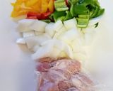 パプリカで彩り⭐鶏肉とカシューナッツ炒め作り方1写真