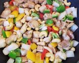 パプリカで彩り⭐鶏肉とカシューナッツ炒め作り方5写真