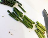 アスパラのチーズ和え作り方1写真