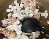 こんにゃくの甘味噌そぼろ煮作り方1写真