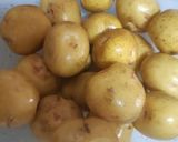 ちびじゃがの甘辛炒め作り方1写真