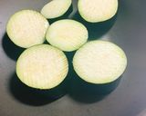 米茄子のバターニンニク醤油ステーキ作り方4写真