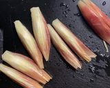 ミョウガのマヨチーズ焼き作り方1写真