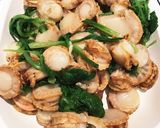 間引き白菜とホタテの酢味噌和え作り方2写真