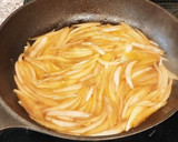 簡単甘辛玉ねぎとたまご目玉煮作り方2写真