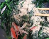 ほうれん草とかにかまのおひたし作り方2写真
