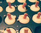 ヤロウのたこ焼き器で作るきのこカステラ作り方4写真