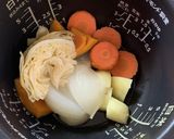 ステーキの付け合わせ（炊飯器調理）作り方4写真