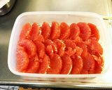 ピンクグレープフルーツのゼリー作り方1写真